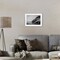 Stupell Industries Steep Ocean Cliff Side Framed Print Under Glass, design by James Rodewald
